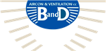 B&D AIRCON AND VENTILATION logo