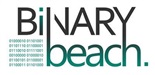 Binary beach logo