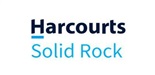 Harcourts Solid Rock logo