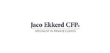 Jaco Ekkerd CFP Specialist in Private Clients logo