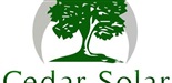 Cedar Solar logo